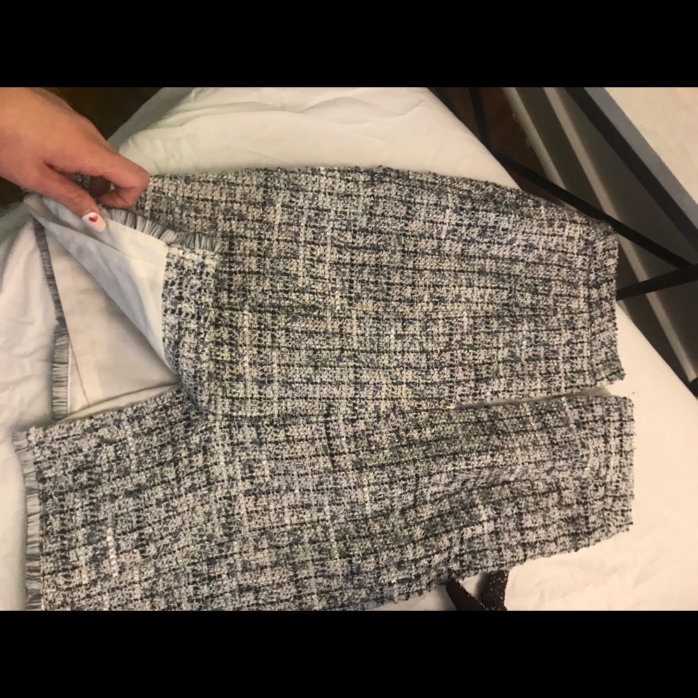 Ann Taylor tweed skirt, pencil skirt